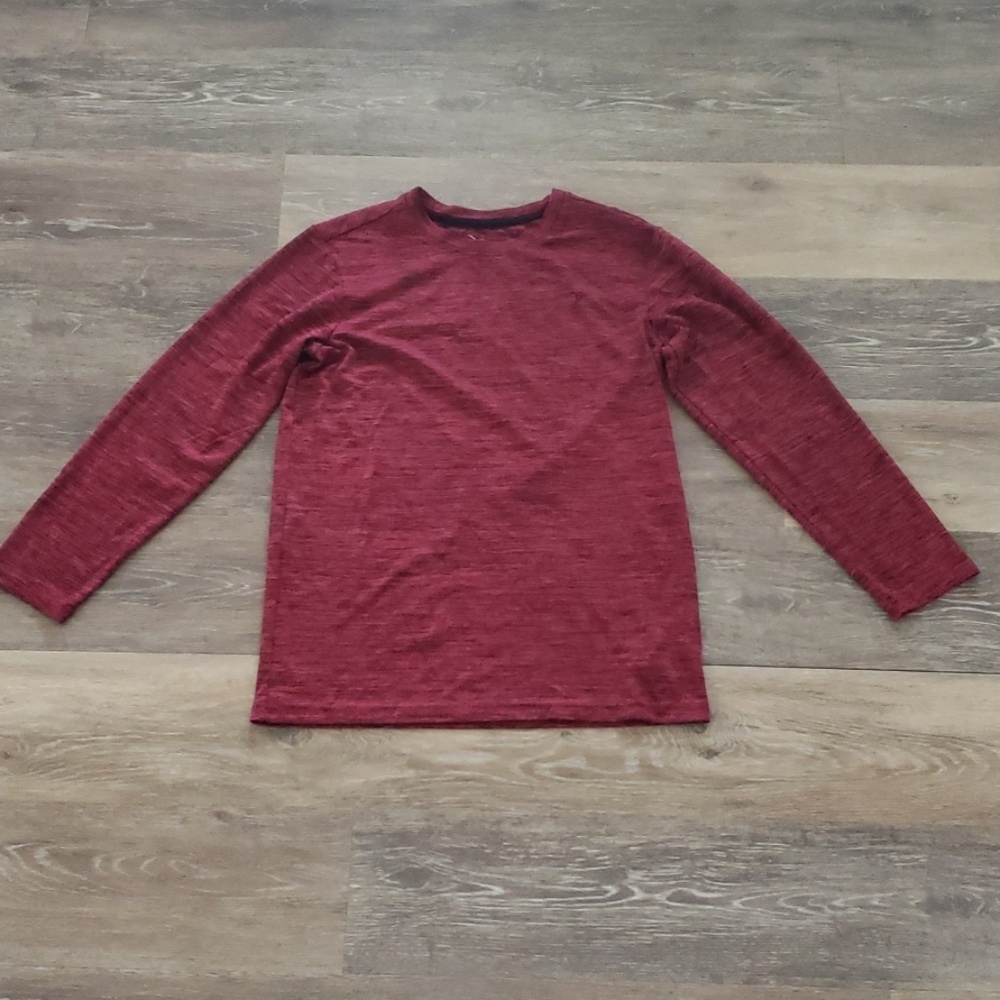 Boy's Maroon Old Navy Active Go-Dry Shirt L 10/12